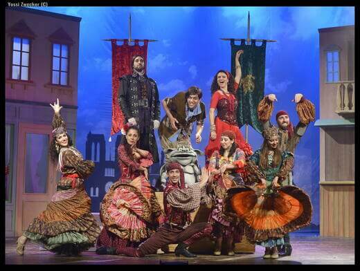 הגיבן מנוטרדם הצגת ילדים של תיאטרון אורנה פורת, לגדול